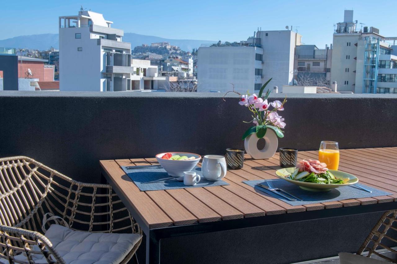 Luxury Penthouse With Acropolis View And Jacuzzi Apartment Athens Exterior photo